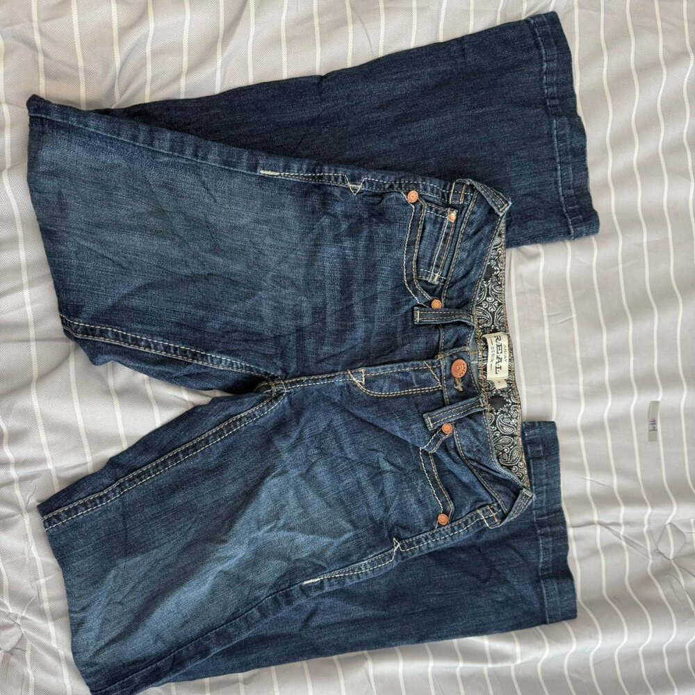 Ariat Jeans Women's 14 Boot cut Mid Rise REAL DENIM